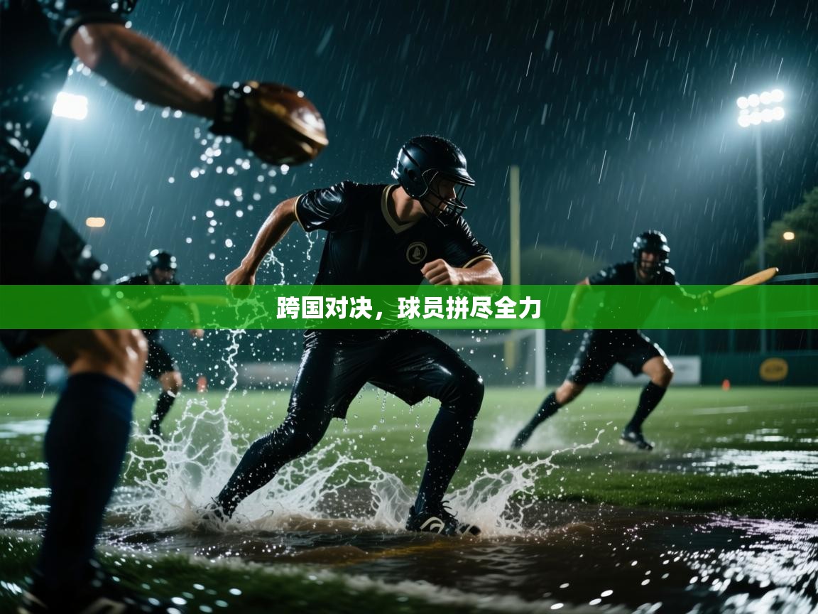 跨国对决，球员拼尽全力  第1张