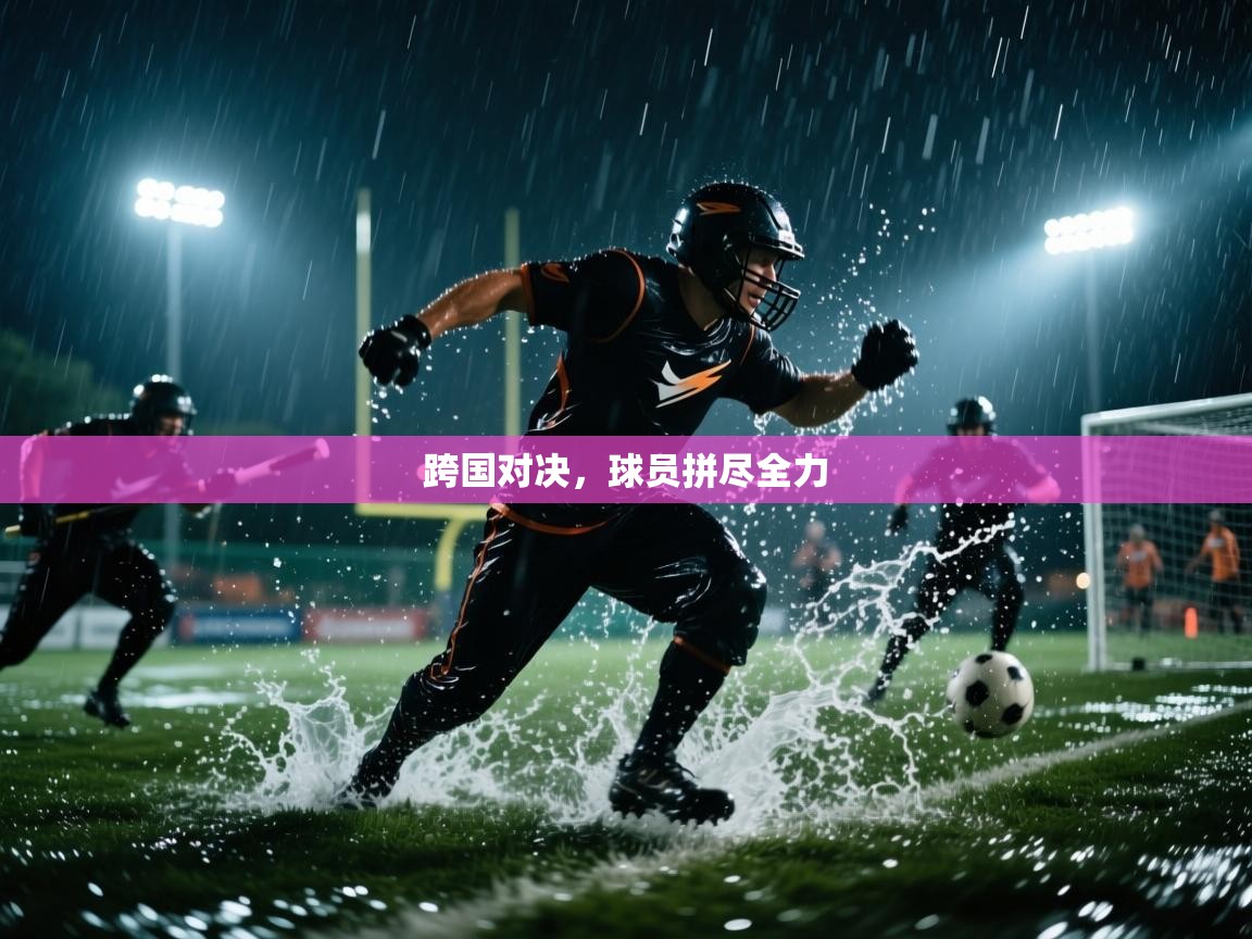 跨国对决，球员拼尽全力  第2张